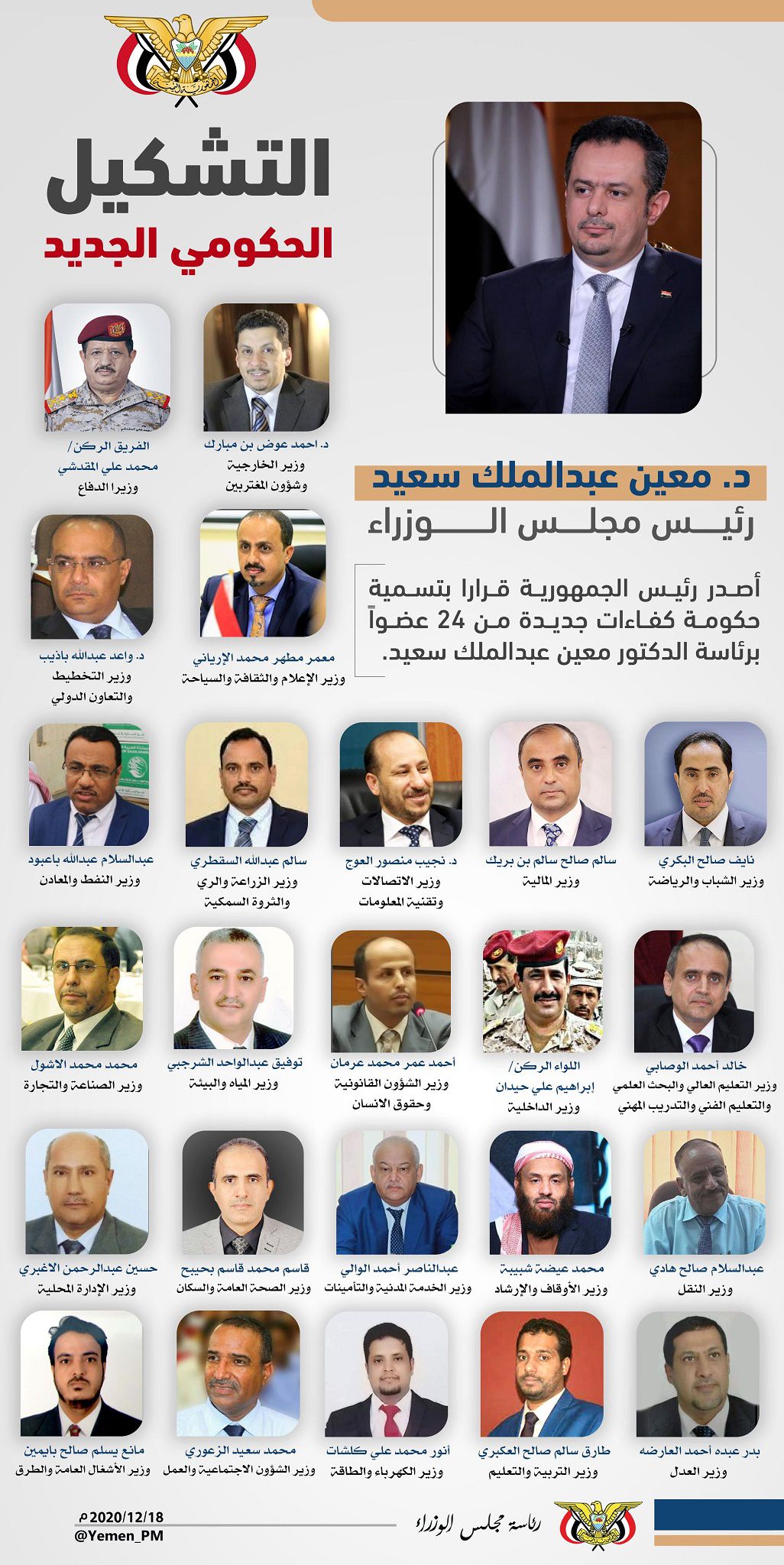 حكومة المناصفة اليمنية